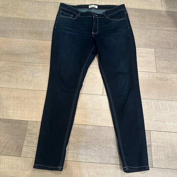 BKE WOMENS PAYTON UNIVERSAL FIT MID RISE ANKLE SKINNY PANTS JEANS 33 - Picture 1 of 11